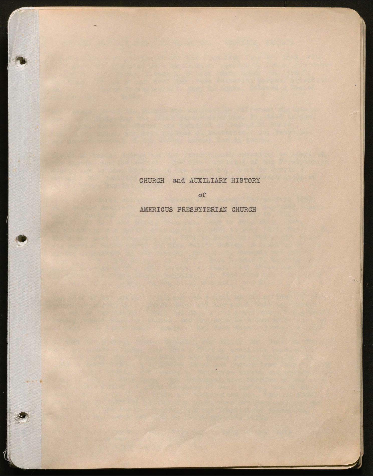 This history includes the years 1935-1970.