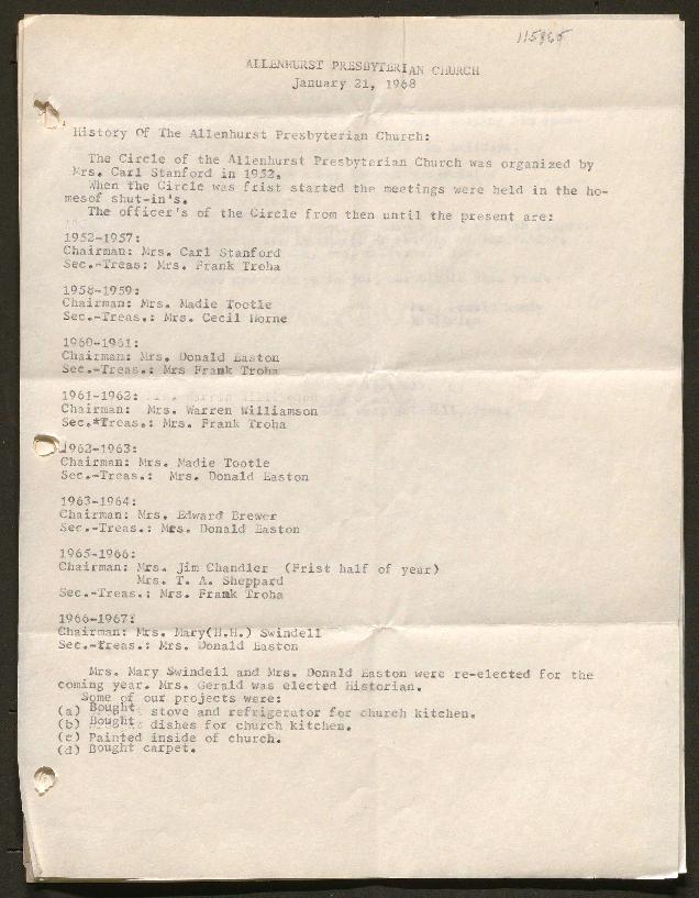 This history includes the years 1968-1970.