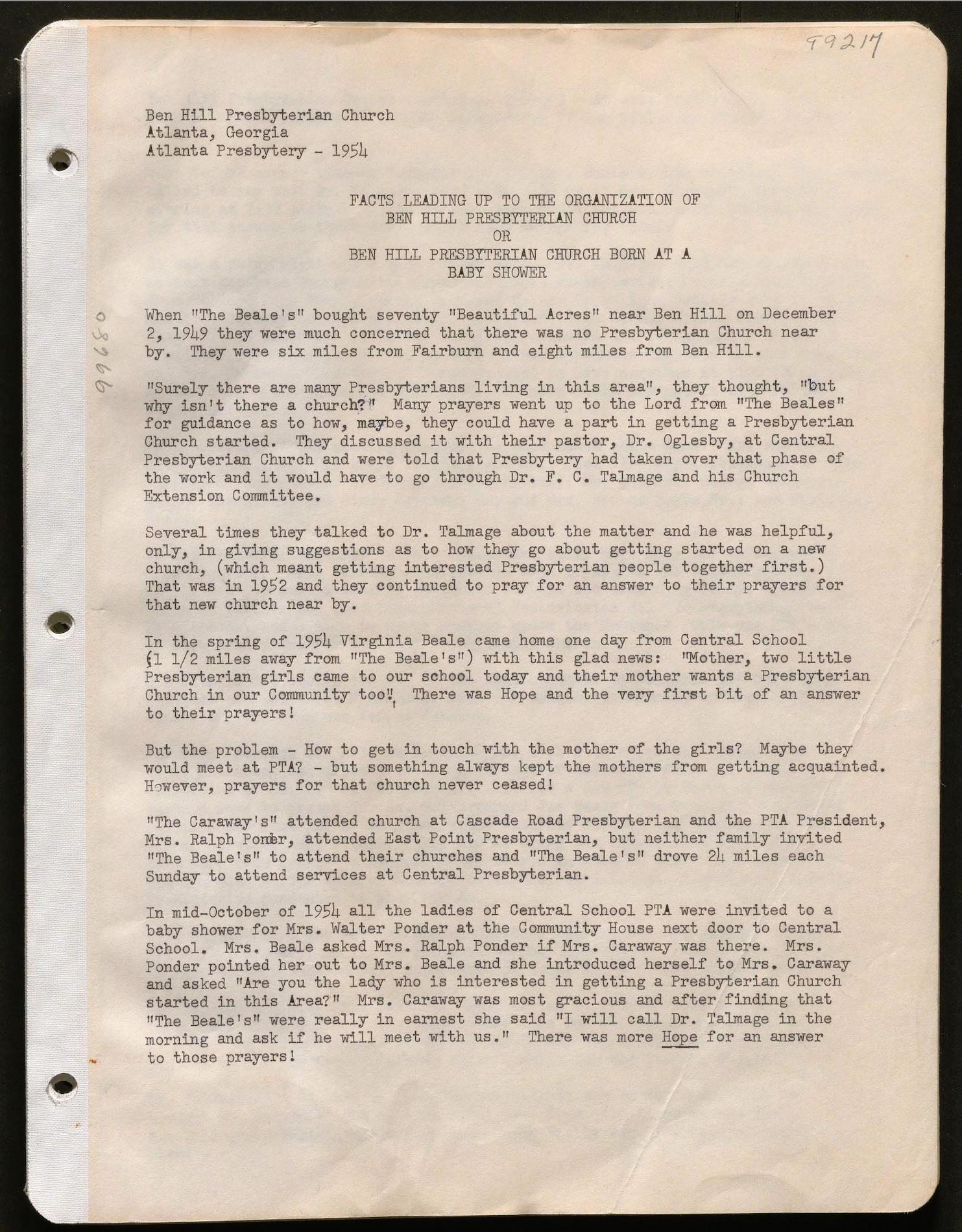 This history includes the years 1954-1970.