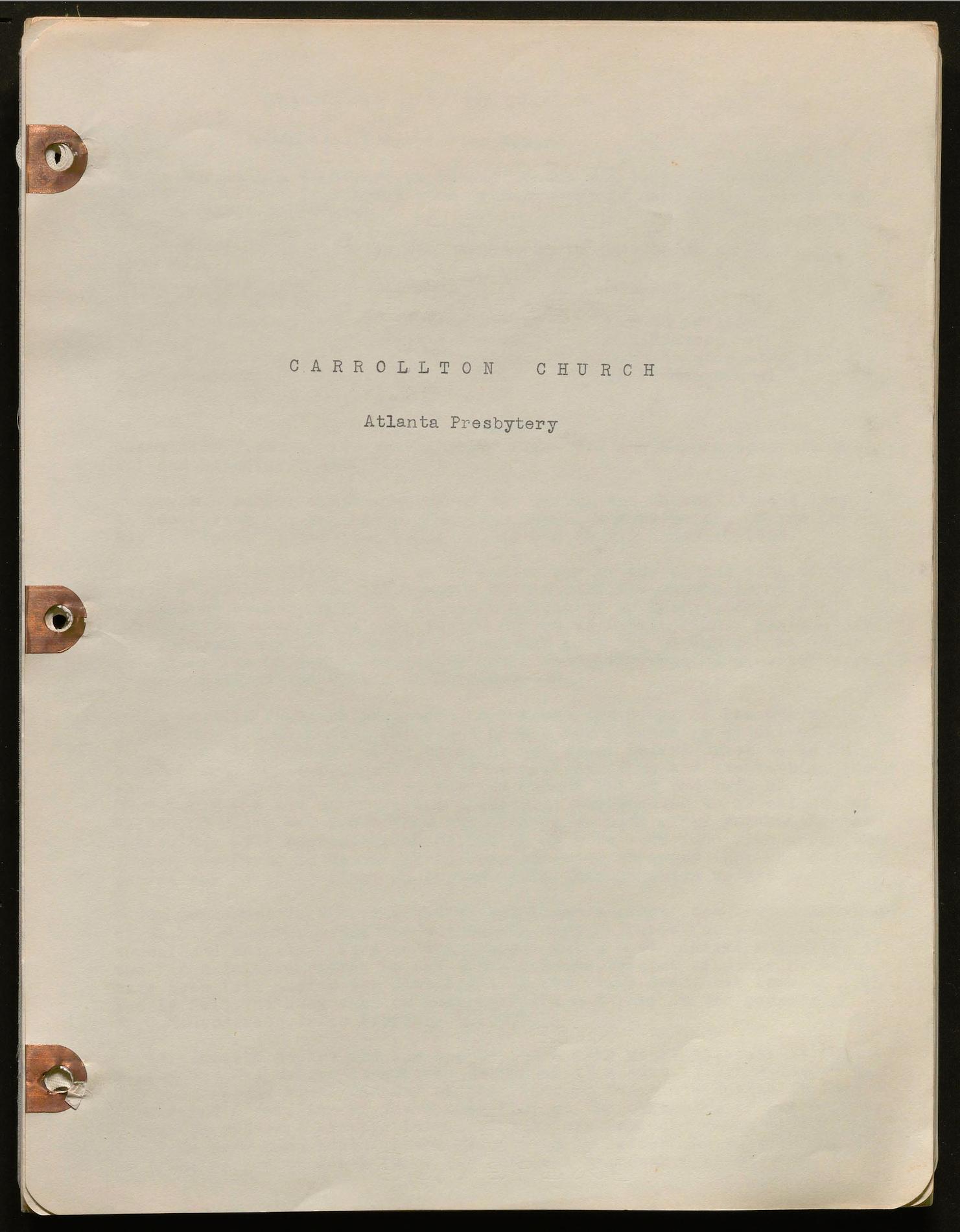 This history includes the years 1936-1939, 1943-1958, 1961-1970.