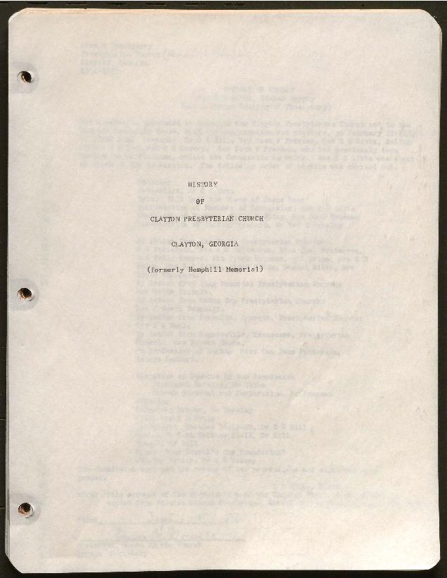 This history includes the years 1952-1970.