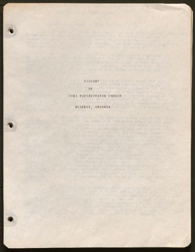 This history includes the years 1948, 1950, 1952, and 1971.  It also includes a summary of the years 1902-1948 (part of the 1948 history) and a summary of the years 1920-1971 (part of the 1971 history).