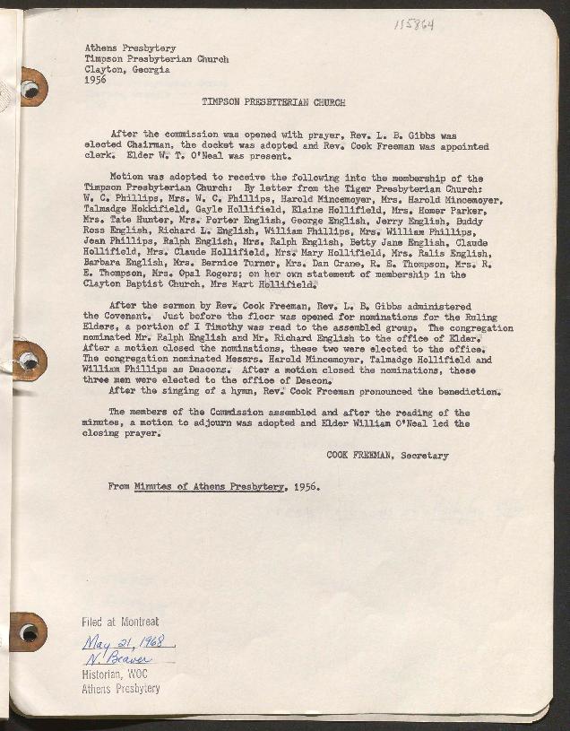 Dates prior to 1930 reflect the existence of summary histories prepared by early historians. Gaps may occur within a date range.