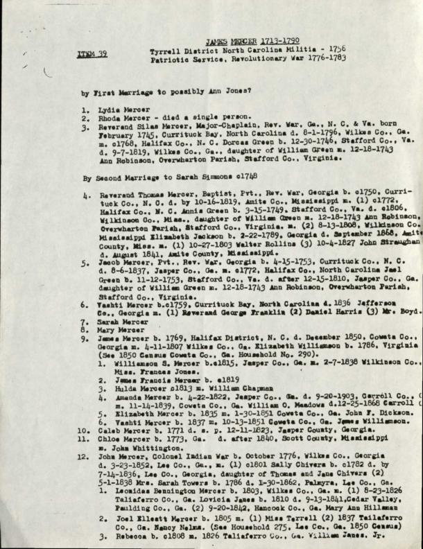 Miscellaneous documents and membership letters included with bound church records of Bethel Baptist Church in Wilkinson County, 1847-1959.