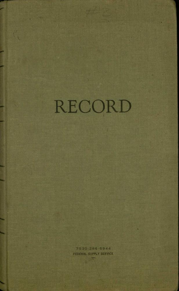 Record book that includes meeting minutes, rules of decorum, deed information, and membership lists for Bethlehem Primitive Baptist Church in Cook County, 1960-1992.