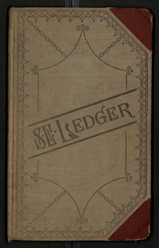 Record book that includes meeting minutes (1917-1951) and membership lists for Mount Zion Baptist Church in Rockdale County, 1917-1951.