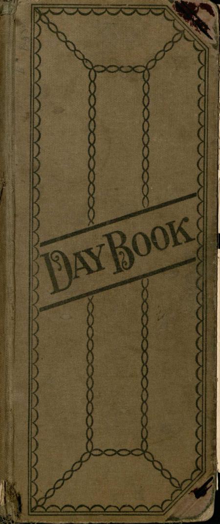 Record book that includes meeting minutes for Oak Grove Primitive Baptist Church in Brooks County, 1928-1951.