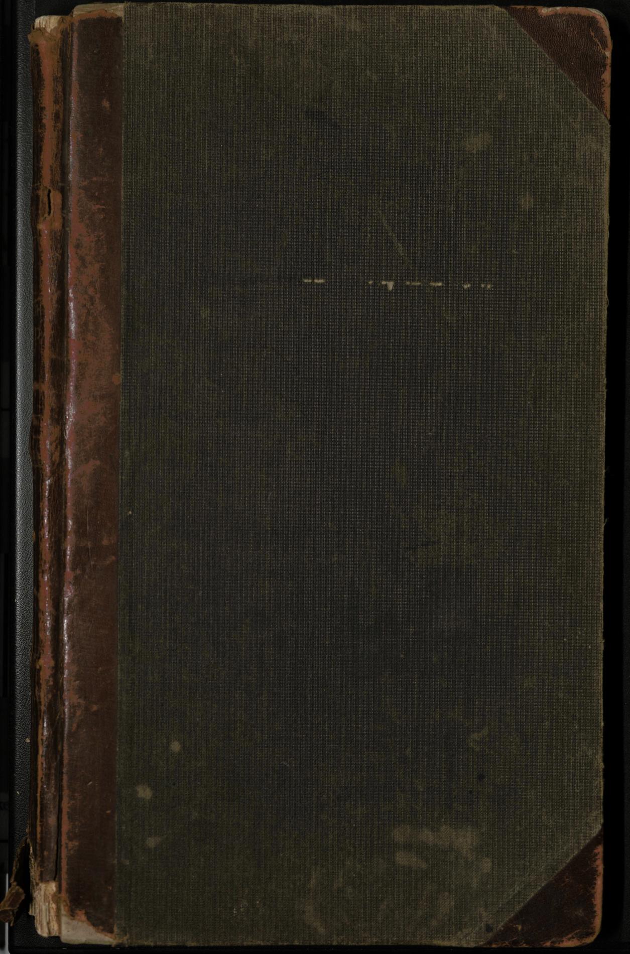 Record book that includes meeting minutes, in memoriams, and associational letters for Salem Primitive Baptist Church in Crawford County, 1917-1950.