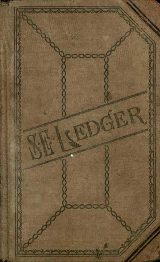 Record book that includes Sunday School and money collection records for Shiloh Baptist Church in Greene County, 1920-1921.
