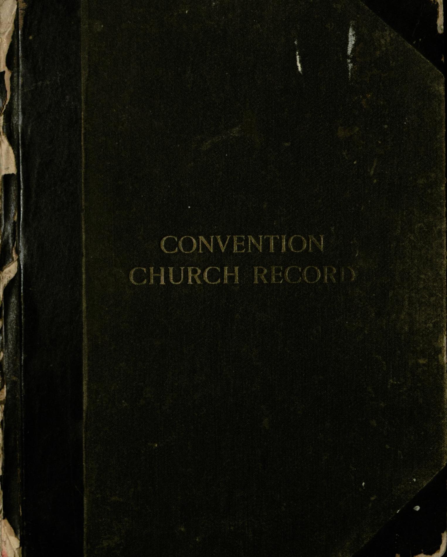 Record book that includes railway correspondence, town information, meeting minutes, and membership lists for Stillmore Baptist Church in Emanuel County, 1909-1916.