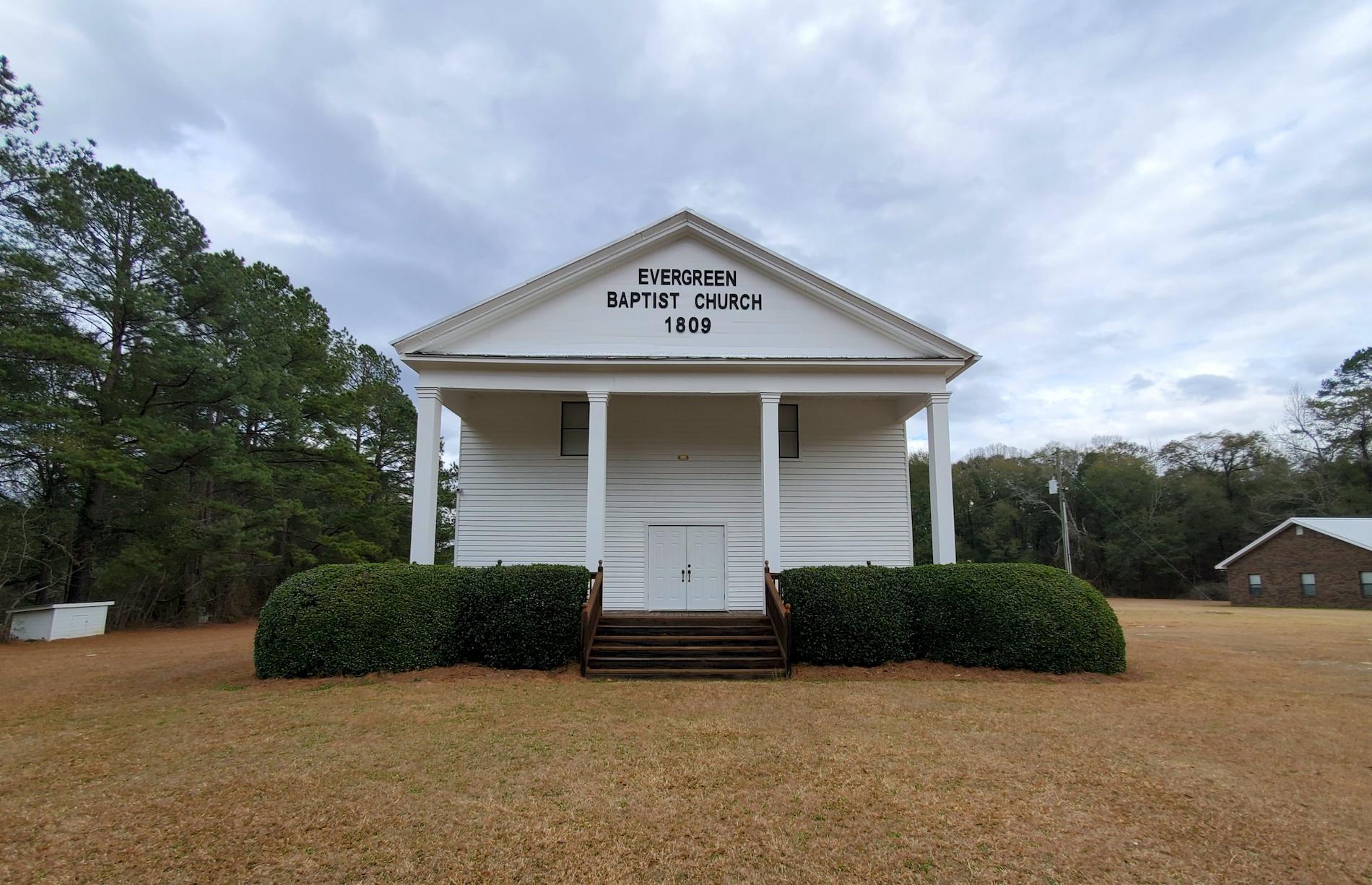 This record contains 1 image of Evergreen Baptist.