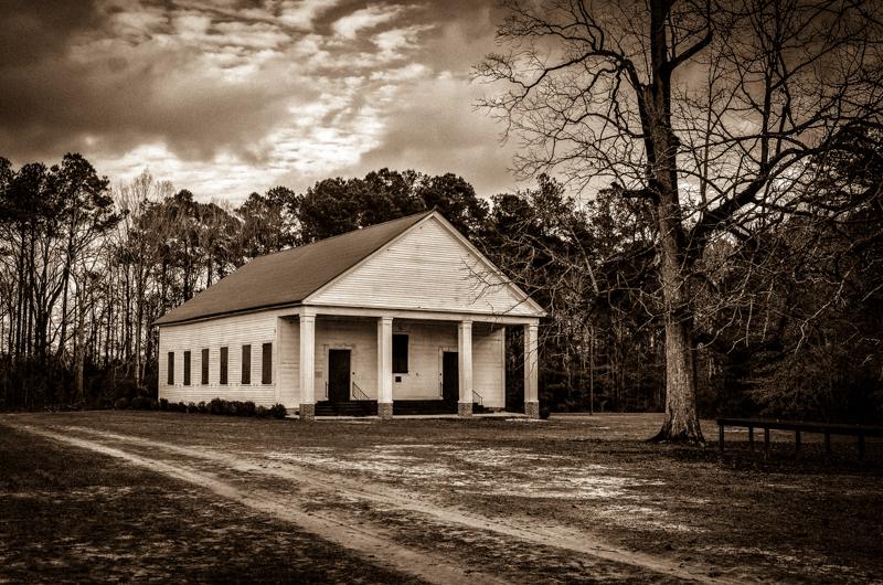 This record contains 9 images of Bark Camp Baptist.