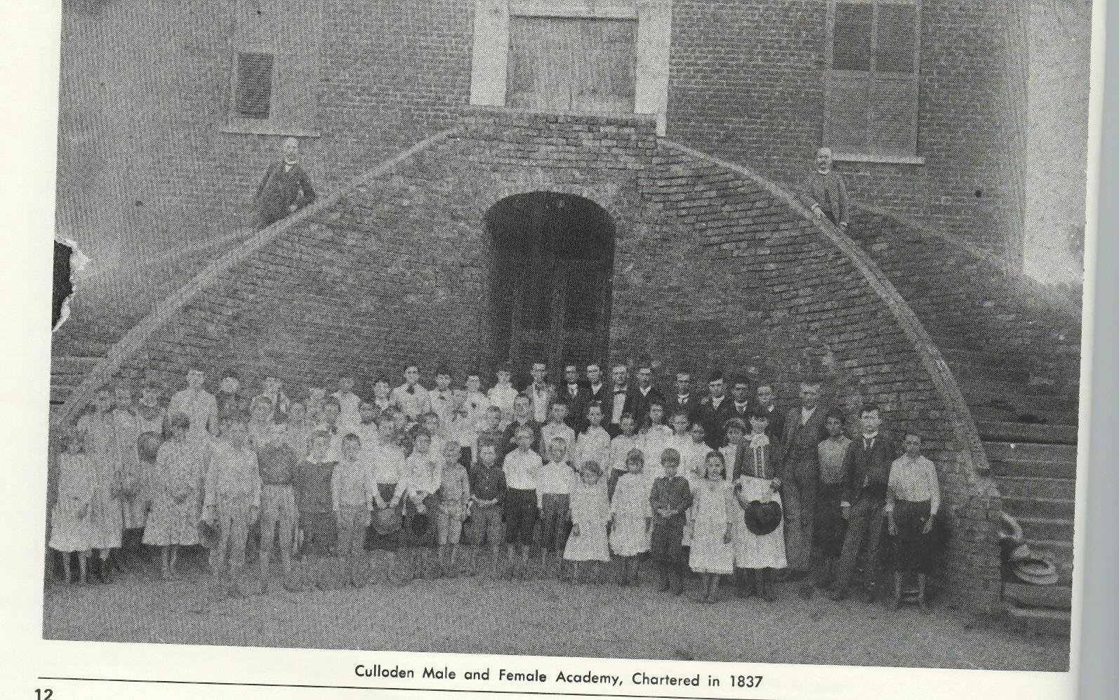 This record contains 2 images of Culloden Methodist.