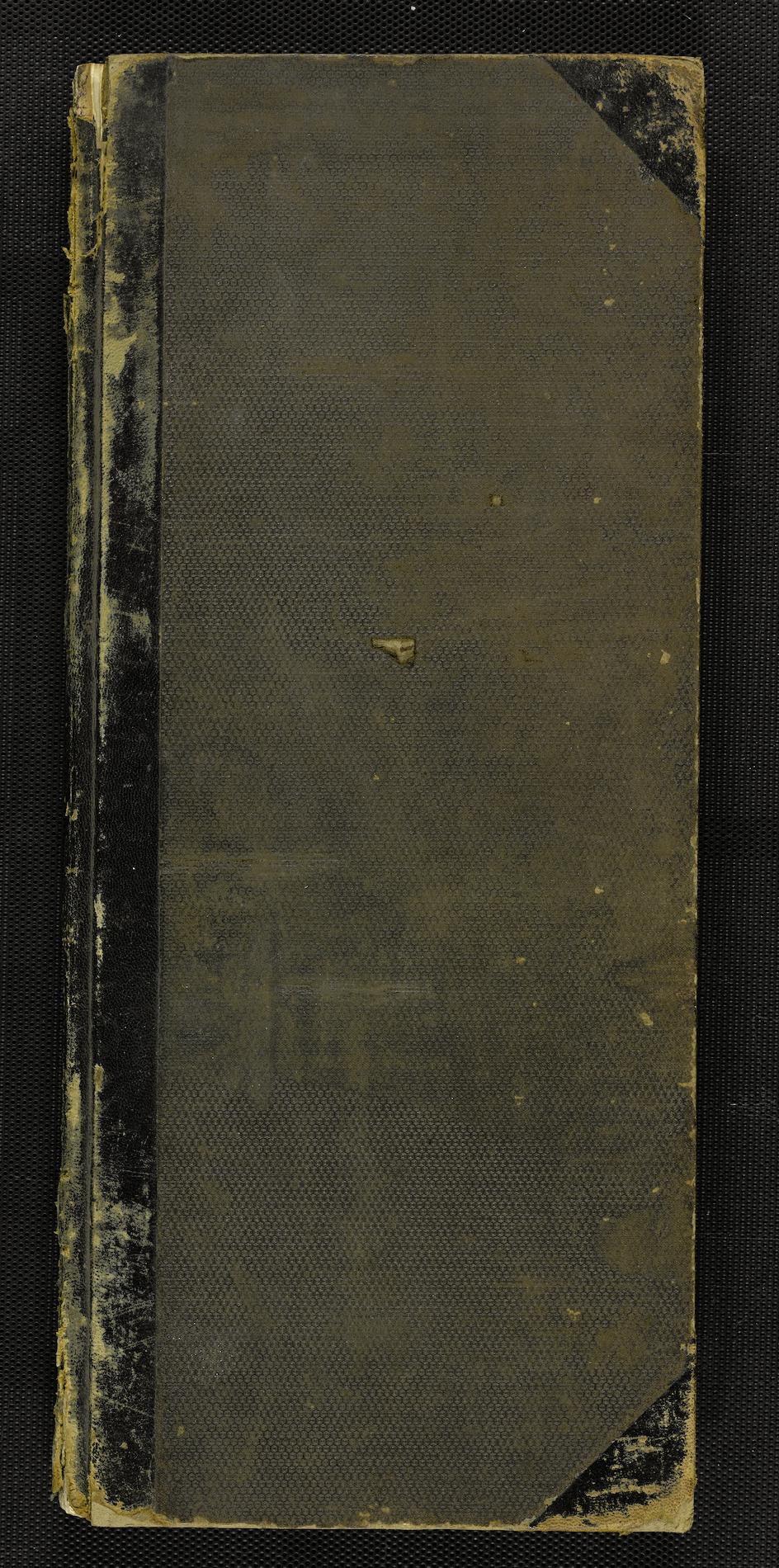 A roll book with rosters of active members (by year) of the Georgia Conference of the Methodisc Episcopal Church.