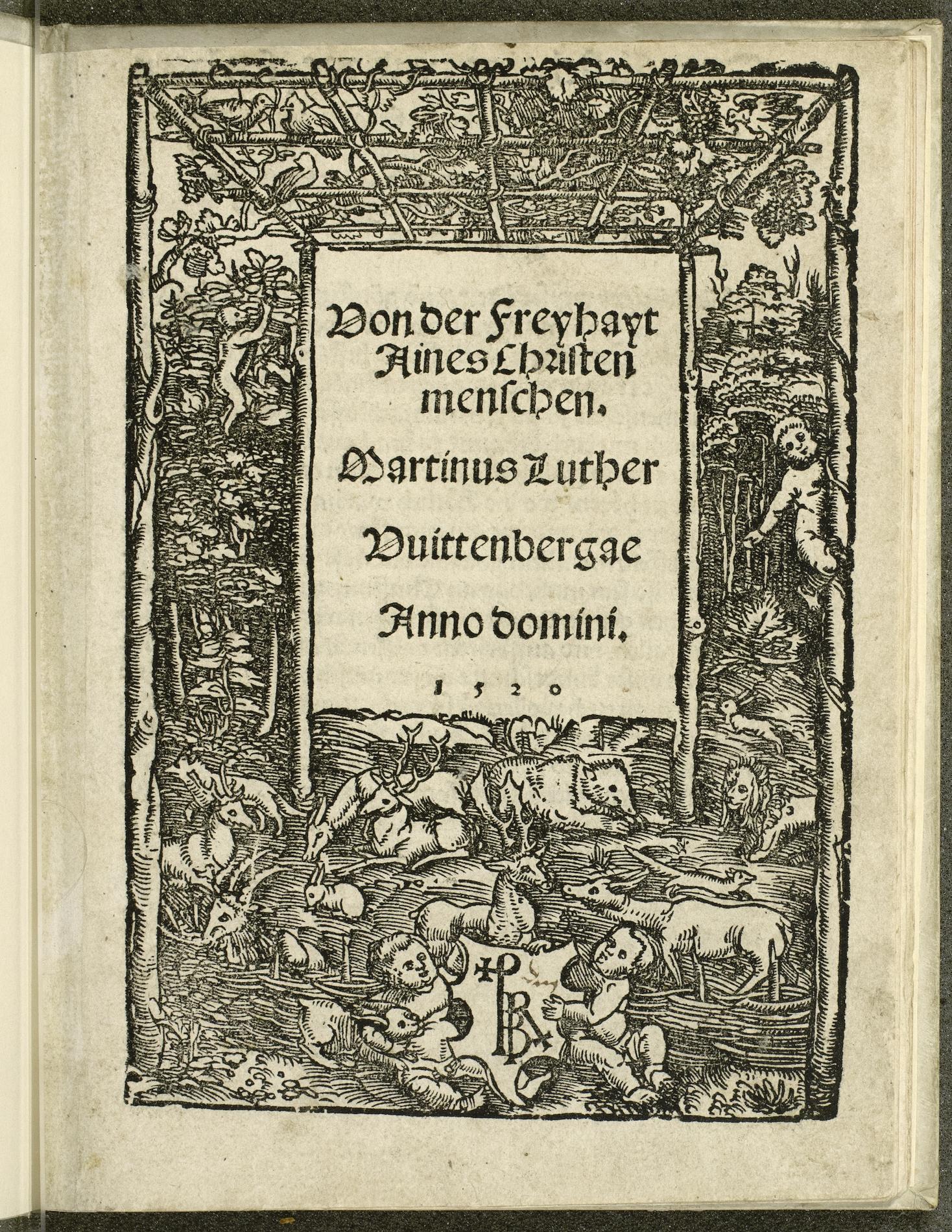 Summary: This is the third of Luther&#039;s three great reformation tracts of 1520. Addressed to Pope Leo X, this work is a discourse on the freedom of the will, turning on the paradox: A Christian is free, lord over all things, subject to no one. A Christian is a bounden servant of all, and subject to everyone. This is the fourth printing of Luther&#039;s own German translation.