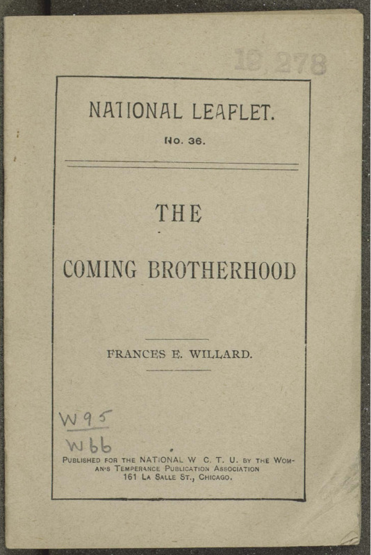 Summary: A pamphlet published for the temperance movement, arguing for workers&#039; rights and child labor laws.