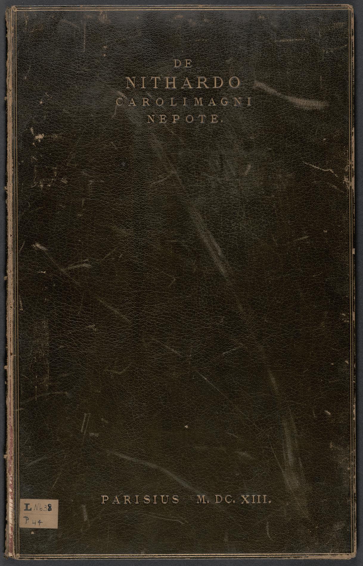 Engraved portrait of Petau.