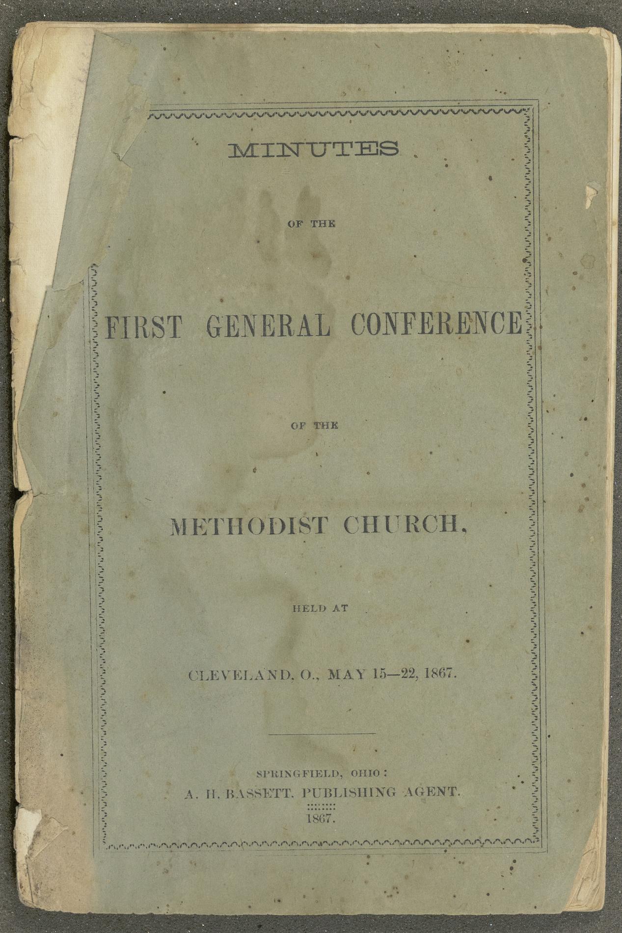 Imprint: Varies -- 1871: Springfield, O., Methodist Book Concern.