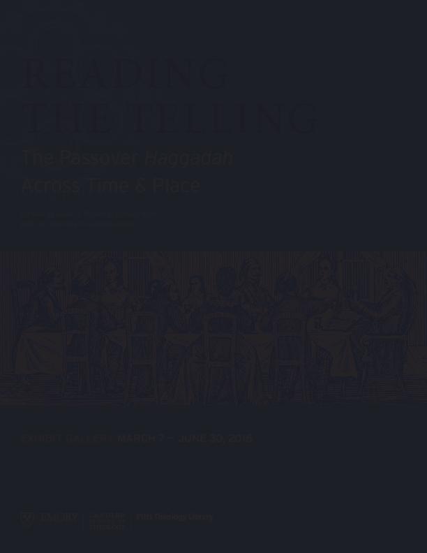 A catalog designed to accompany the &quot;Reading the Telling&quot; exhibition.