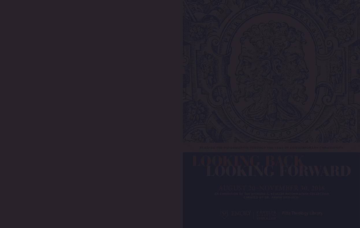 A catalog designed to accompany the &quot;Looking Back -- Looking Forward&quot; exhibition.