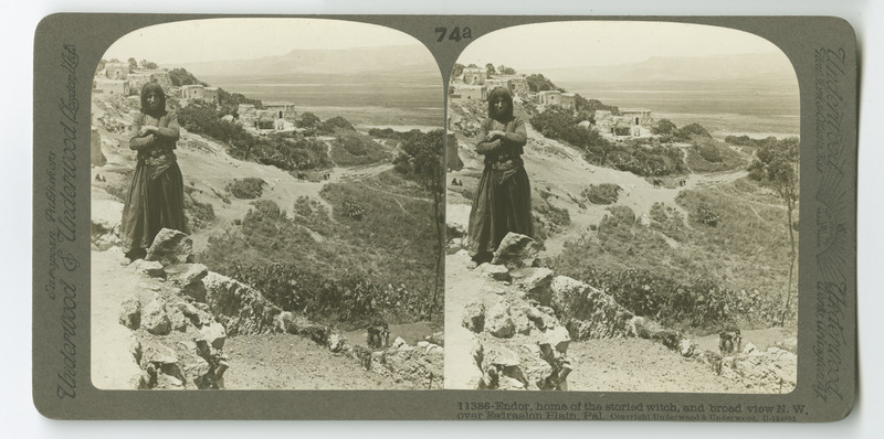 The town of Endor where Saul sought a witch to raise the spirit of Samuel.