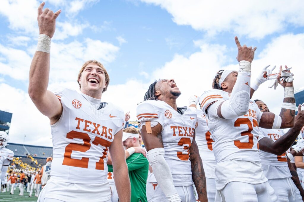 Couches will be safe when Texas comes to town. The Longhorns have no fear playing on the road.