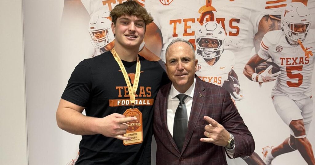 Some Sunday recruiting notes: “I’d put Texas at number one”