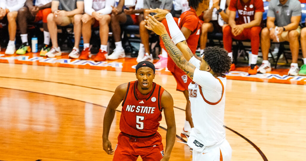 Longhorns pick up an impressive win over #23 NC State in Maui