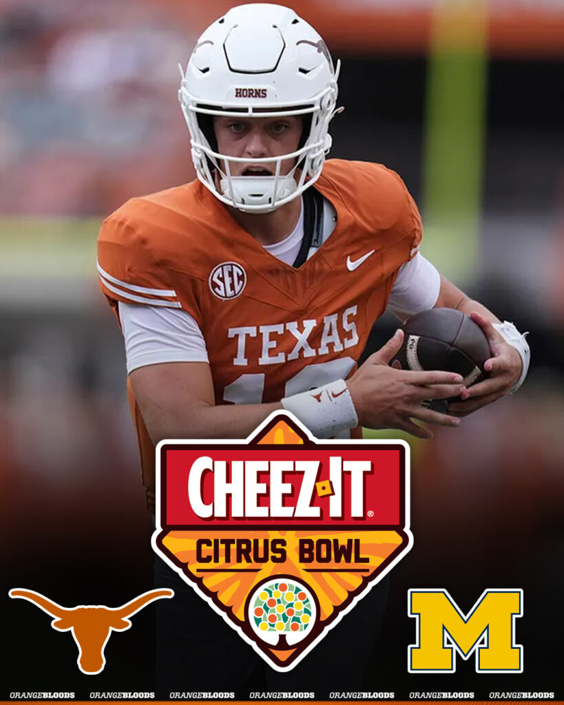 Texas & Michigan have two very different challenges preparing for the Cheez-It Citrus Bowl