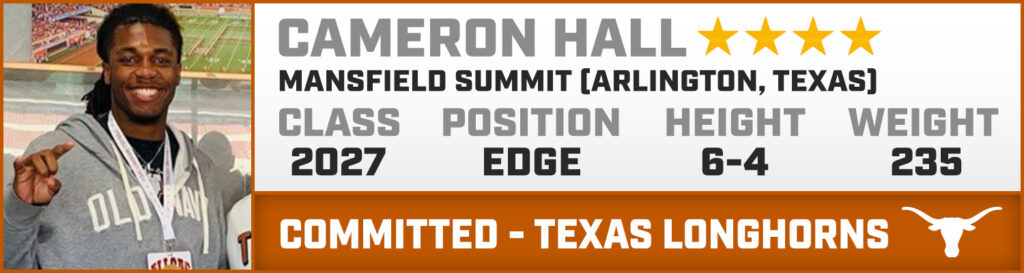 Orangebloods Profile: Cameron Hall - Orangebloods