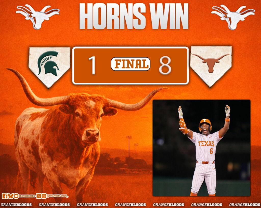 Texas Pitching Dominates Michigan State