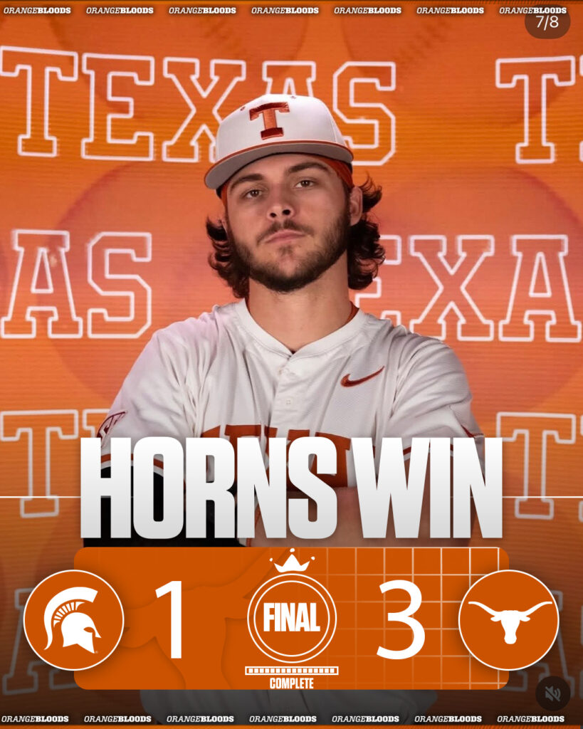 Robbins’ Cycle Powers Texas Past Spartans – Instant Analysis