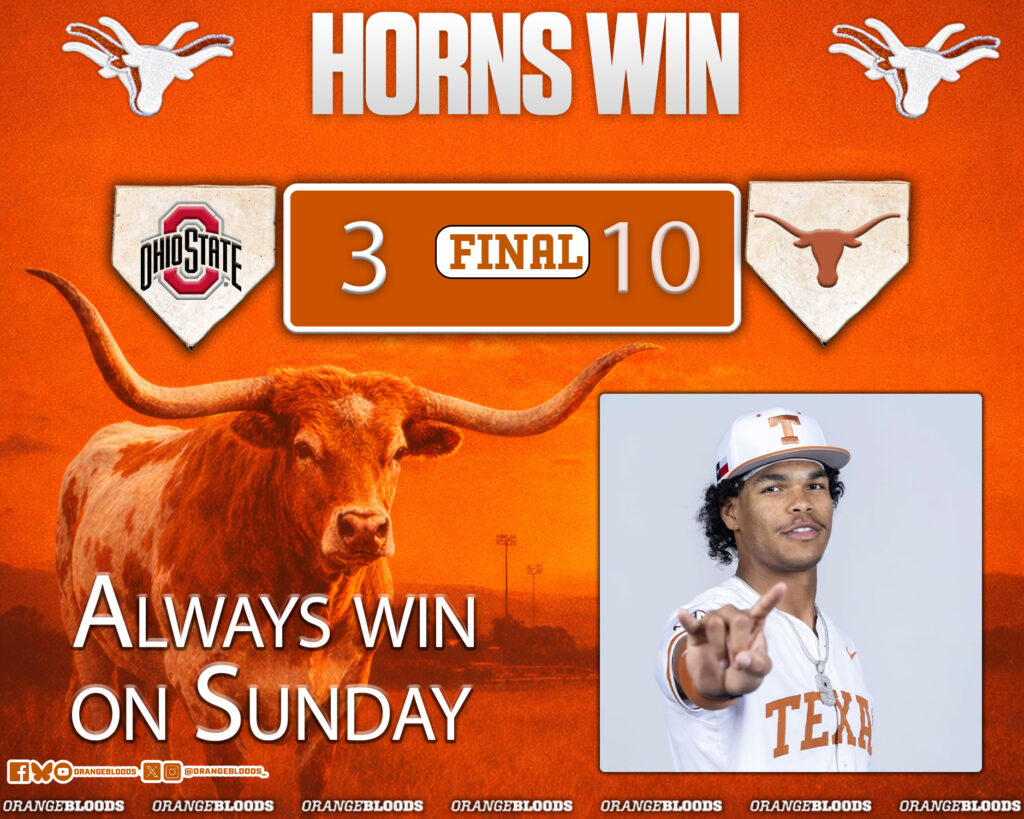 Horns Big Inning Downs Buckeyes – Instant Analysis