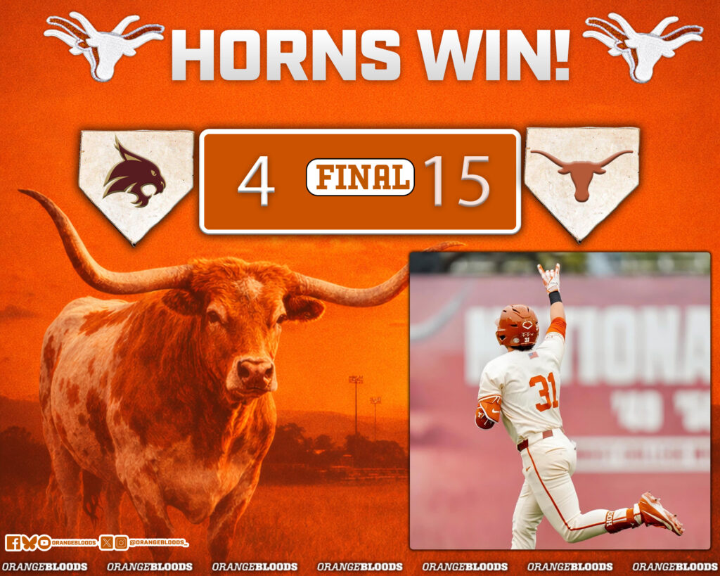 Sweet 16. Texas stomps the Bobcats
