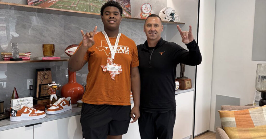 Texas lands commit from rising OL Keyon Hemphill-Woods