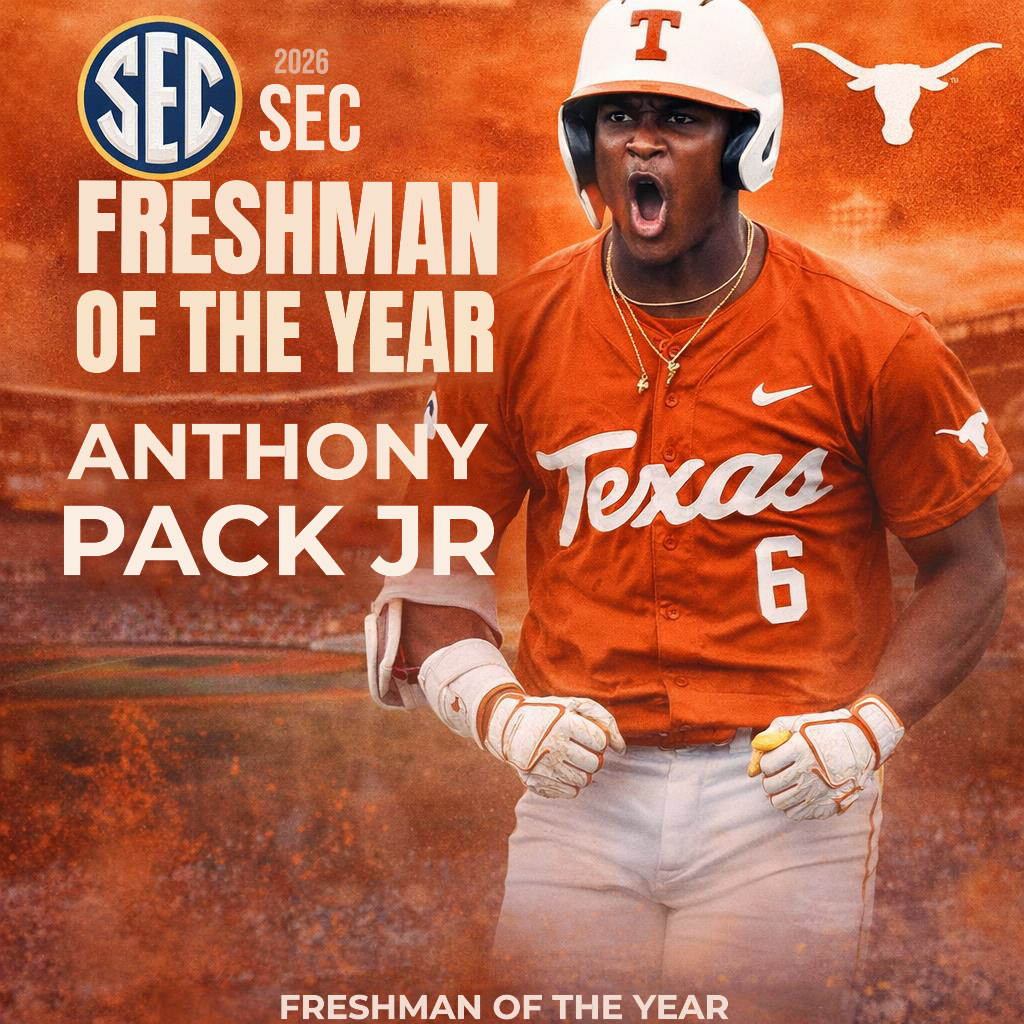 Anthony Pack Jr. Named 2026 SEC Freshman of the Year