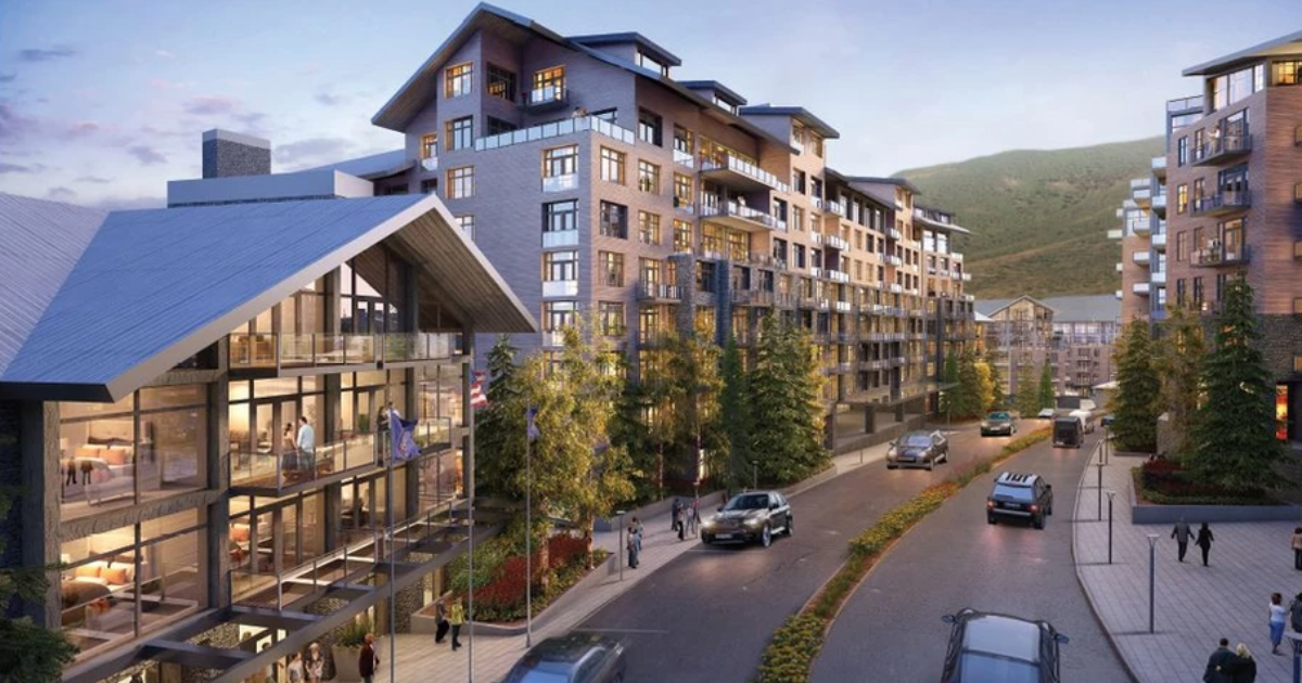 Resort Village at Mayflower Mountain Resort in Utah… OZ Architecture