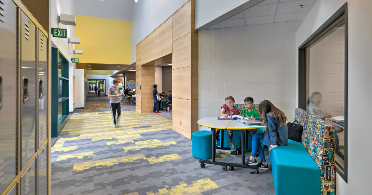 Angevine Middle School Boulder Valley School… OZ Architecture