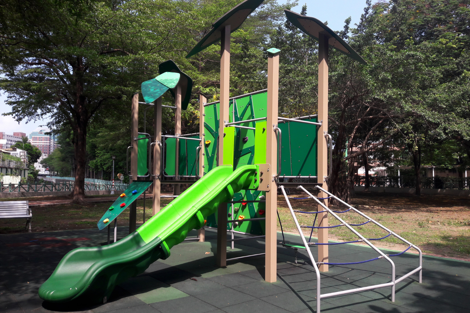 Poured in Place Rubber Installation