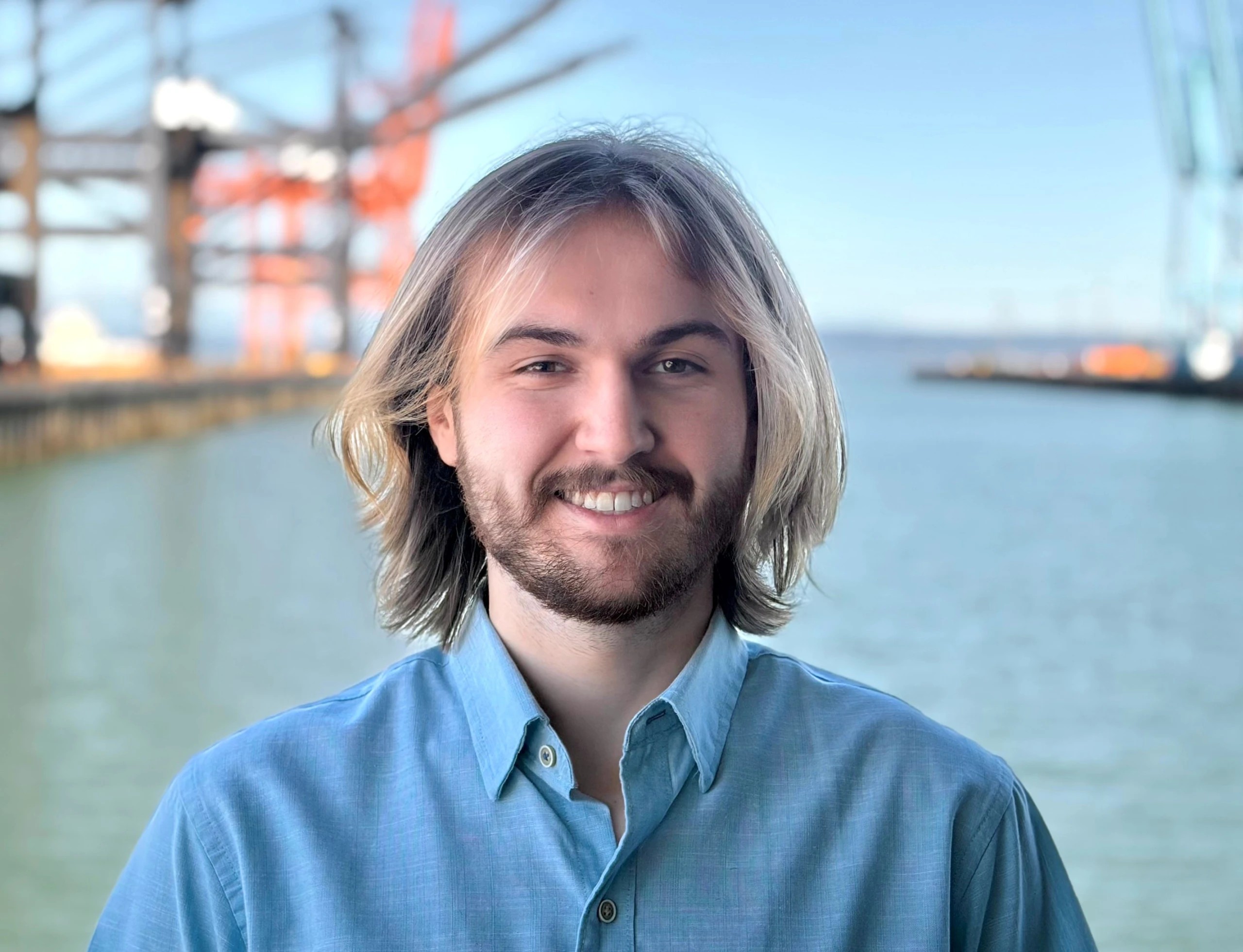 Headshot of Port of Tacoma Real Estate intern Jaden Masterson
