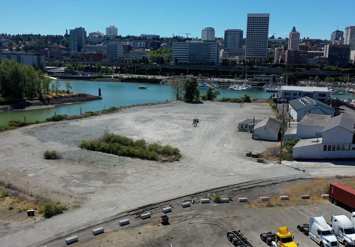 Site of the new Port Maritime Center