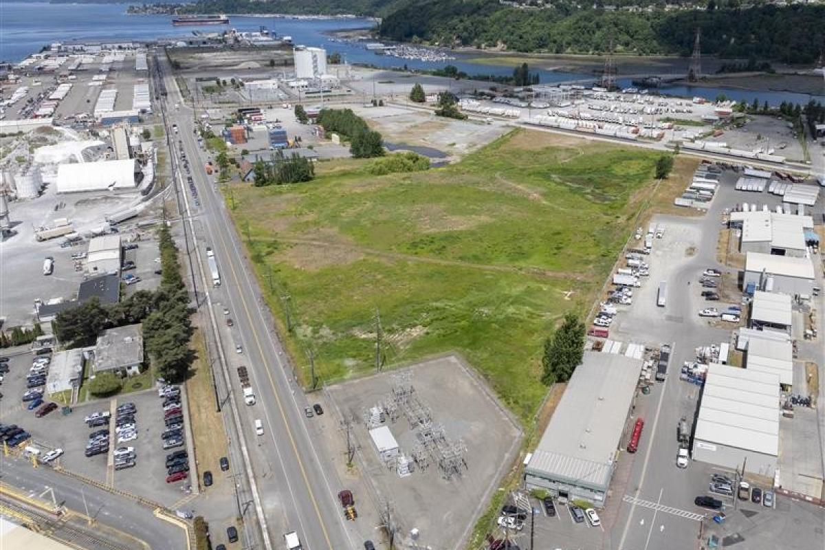 Aerial view of the Saxum Investment, LLC lease property.