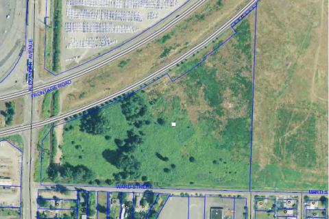 Lower Wapato Creek Habitat site map
