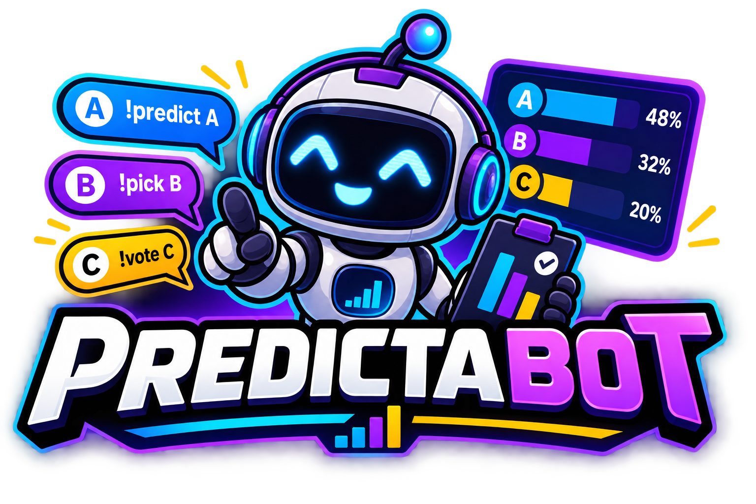 Predictabot robot logo