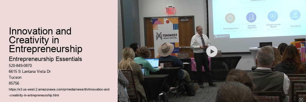 Innovation and Creativity in Entrepreneurship