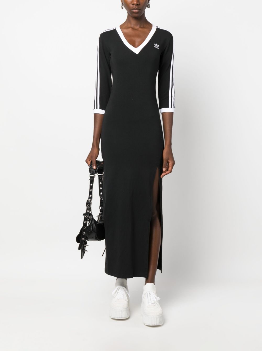 アディダス☆ADICOLOR CLASSICS 3-STRIPES MAXI DRESS☆選択3色 adidas Adicolor Classics 3-stripes maxi dress