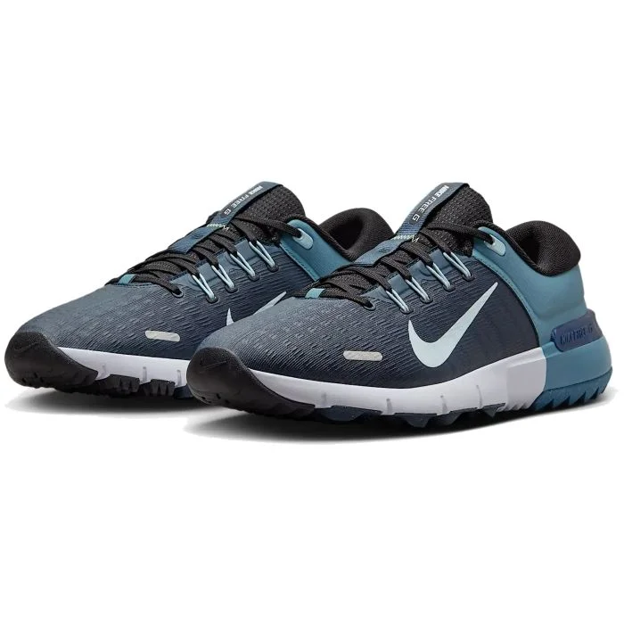 Nike Golf Shoes ブラック/ホワイト/ブルー Nike Men's Free Golf NN Golf Shoes (Wide) in Blue | FQ7875-401