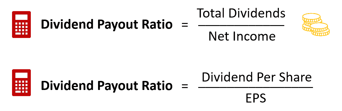 dividend payout ratio formula infographic
