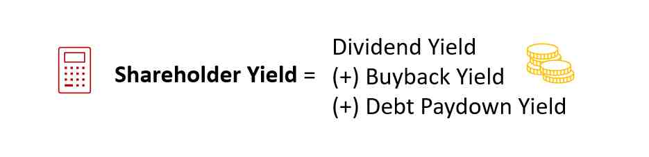 shareholder yield formula