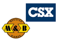 MERIDIAN AND BIGBEE RAILROAD logo